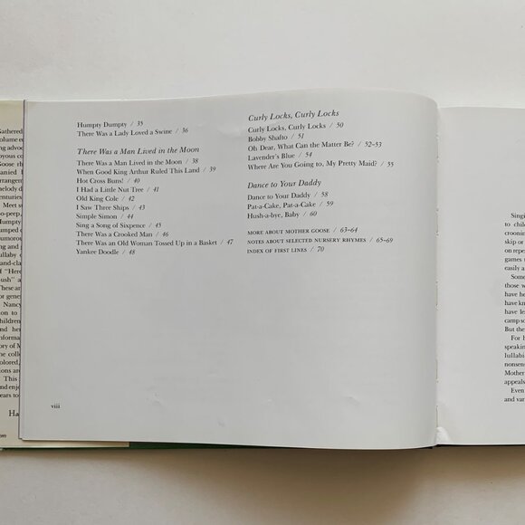 Songs From Mother Goose - Compiled by Nancy Larrick - 1989 1st Edition - Picture 8 of 13